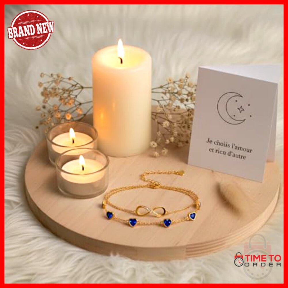 Sterling Silver Adjustable Infinity Birthstone Ch… - image 3